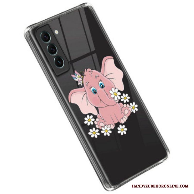 Skal Samsung Galaxy S23 5G Sömlös Rosa Elefant