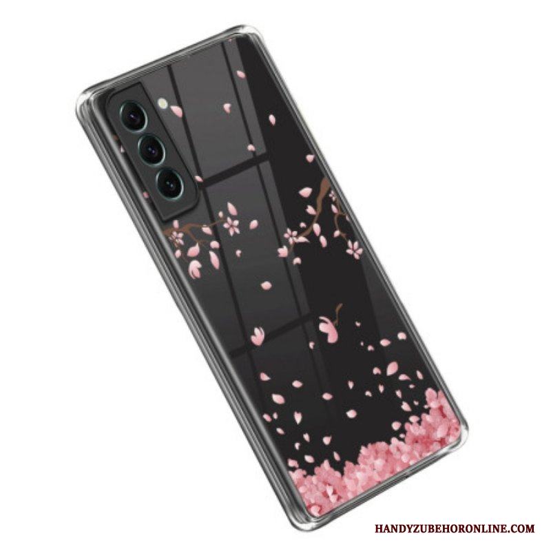 Skal Samsung Galaxy S23 5G Sömlösa Rosa Blommor