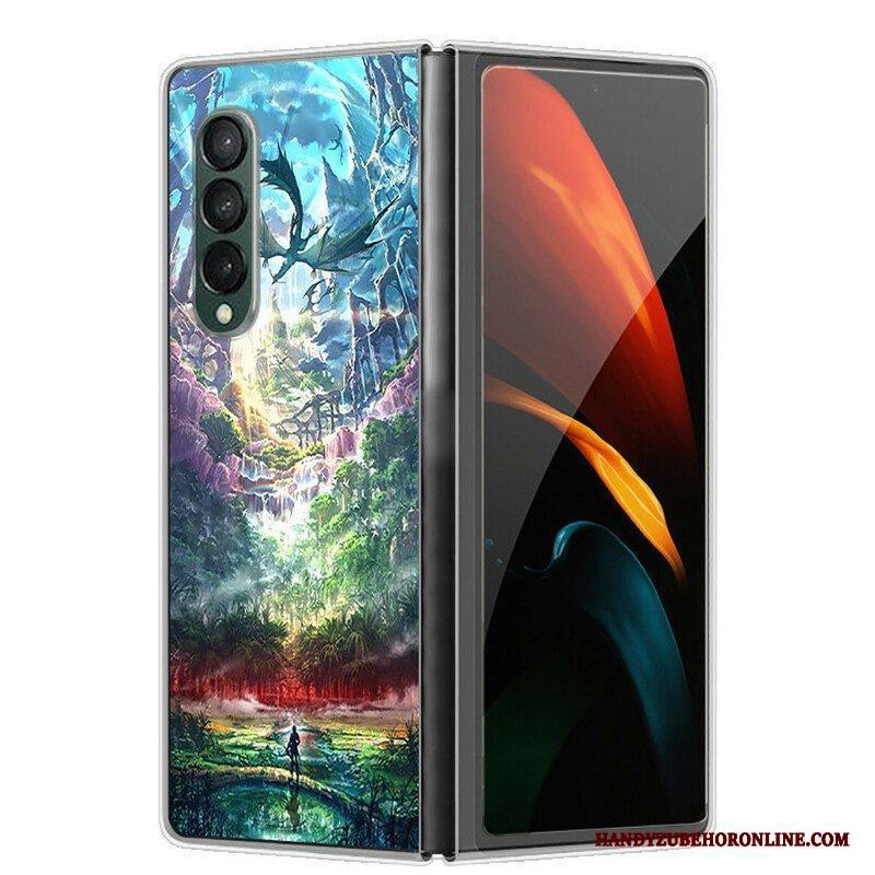 Skal Samsung Galaxy Z Fold 3 5G Konstnärlig Natur