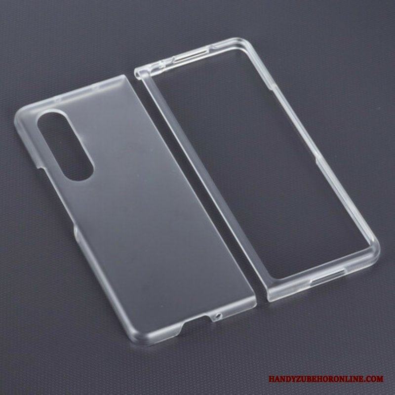 Skal Samsung Galaxy Z Fold 3 5G Matt Klar Plast