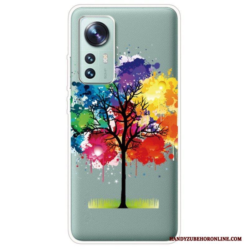 Skal Xiaomi 12 / 12X Akvarell Träd