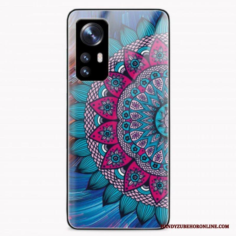 Skal Xiaomi 12 / 12X Mandala Härdat Glas