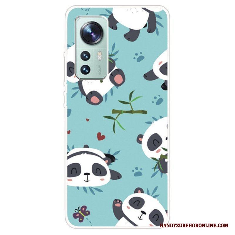 Skal Xiaomi 12 / 12X Silikon Gäng Panda