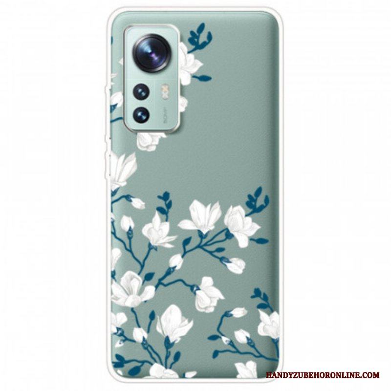 Skal Xiaomi 12 / 12X Vita Blommor