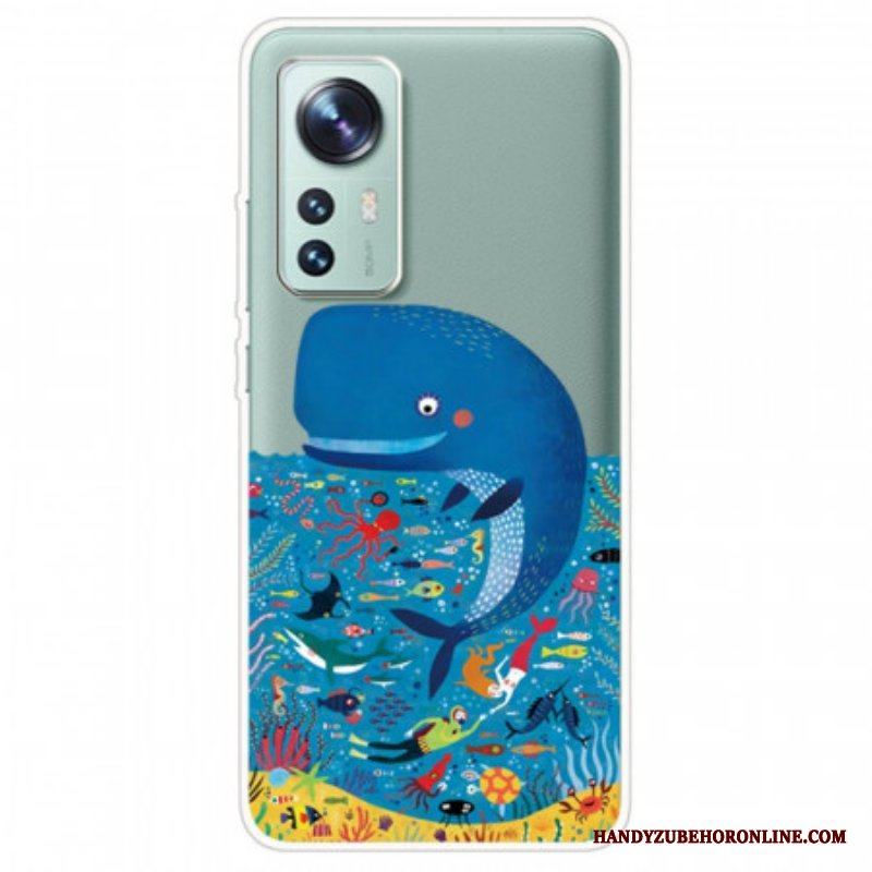 Skal Xiaomi 12 / 12X Whale Grafik