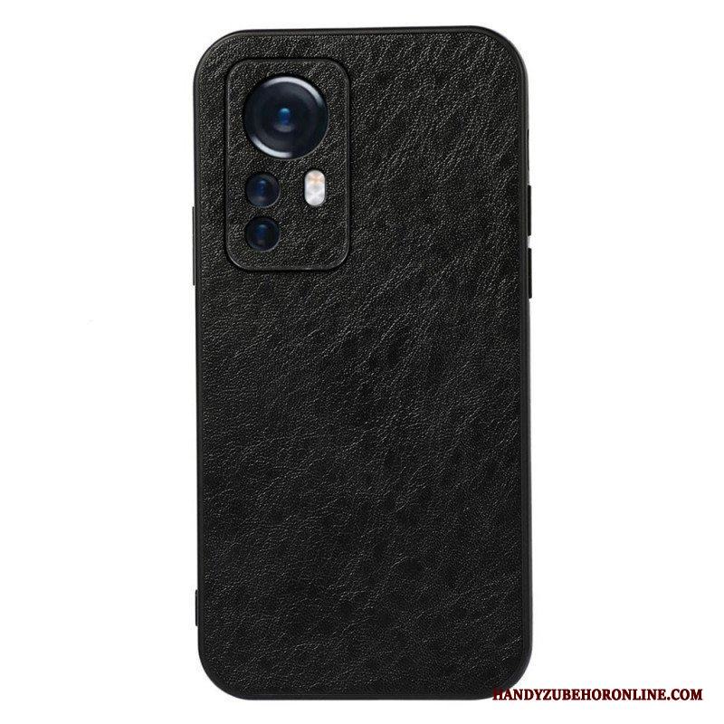 Skal Xiaomi 12 Pro Elegance Lädereffekt
