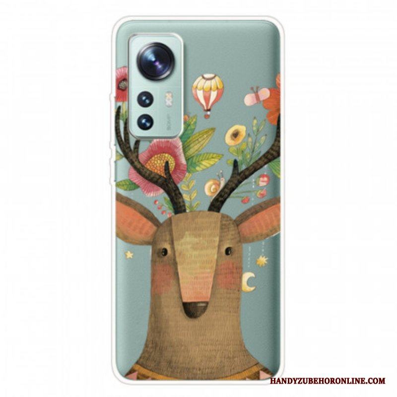 Skal Xiaomi 12 Pro Silikon Tribal Deer