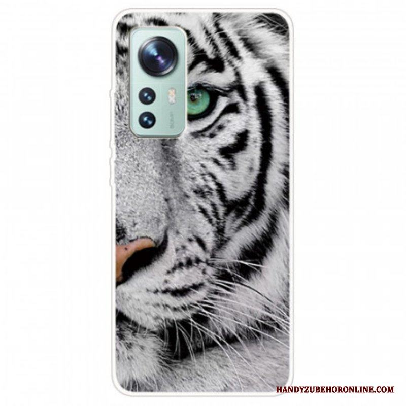 Skal Xiaomi 12 Pro Vit Tiger