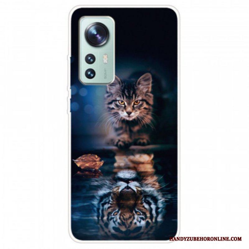 Skal Xiaomi 12 Pro Watchful Cat Silikon