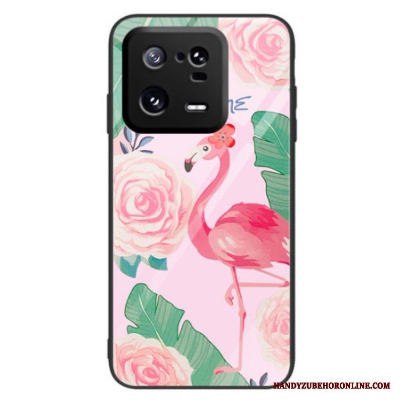 Skal Xiaomi 13 Pro Flamingo Härdat Glas