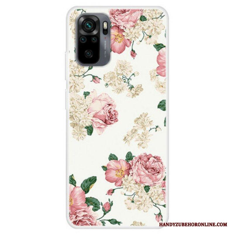 Skal Xiaomi Redmi Note 10 / 10S Liberty Blommor