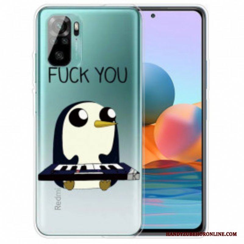 Skal Xiaomi Redmi Note 10 / 10S Penguin Knulla Dig