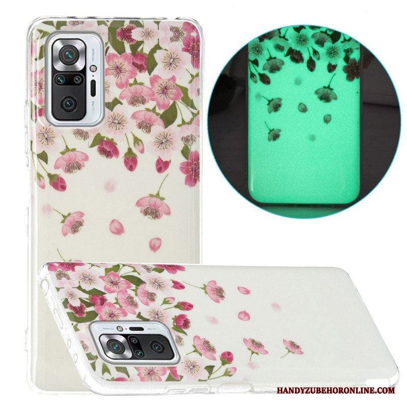 Skal Xiaomi Redmi Note 10 Pro Fluorescerande Flower Series