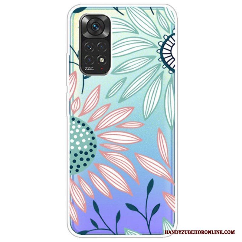 Skal Xiaomi Redmi Note 11 / 11S Sömlös Blomma