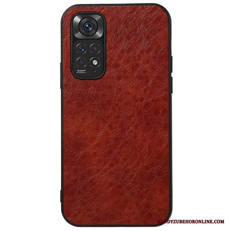 Skal Xiaomi Redmi Note 11 / 11S Texturerat Konstläder