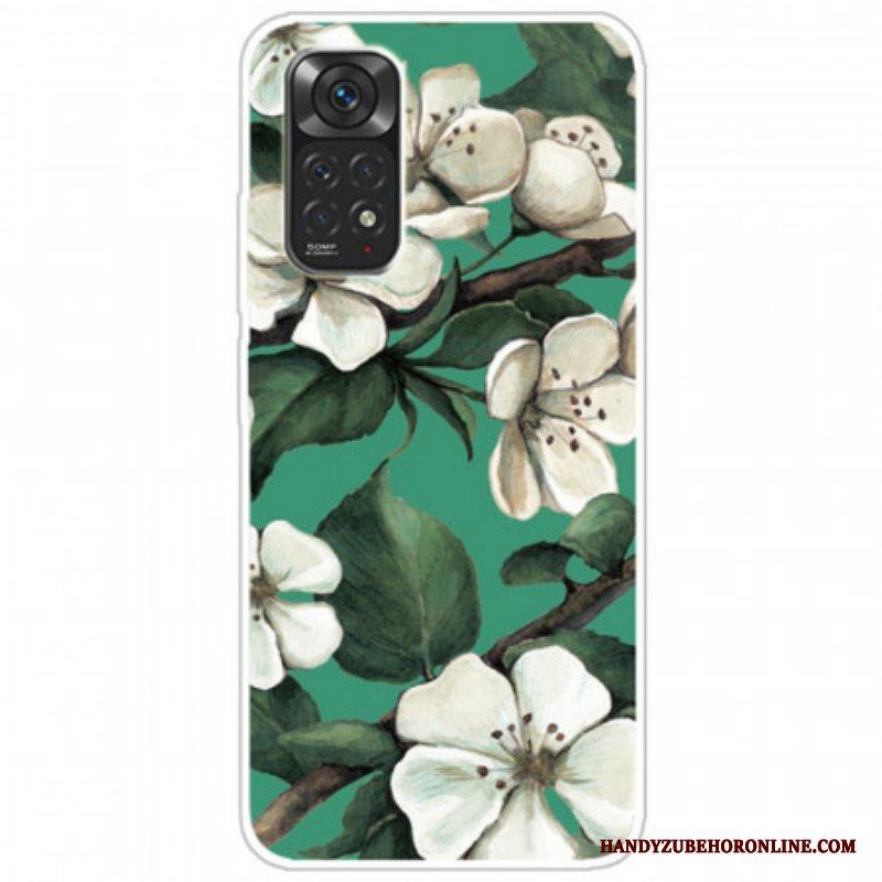 Skal Xiaomi Redmi Note 11 Pro / 11 Pro 5G Vita Blommor