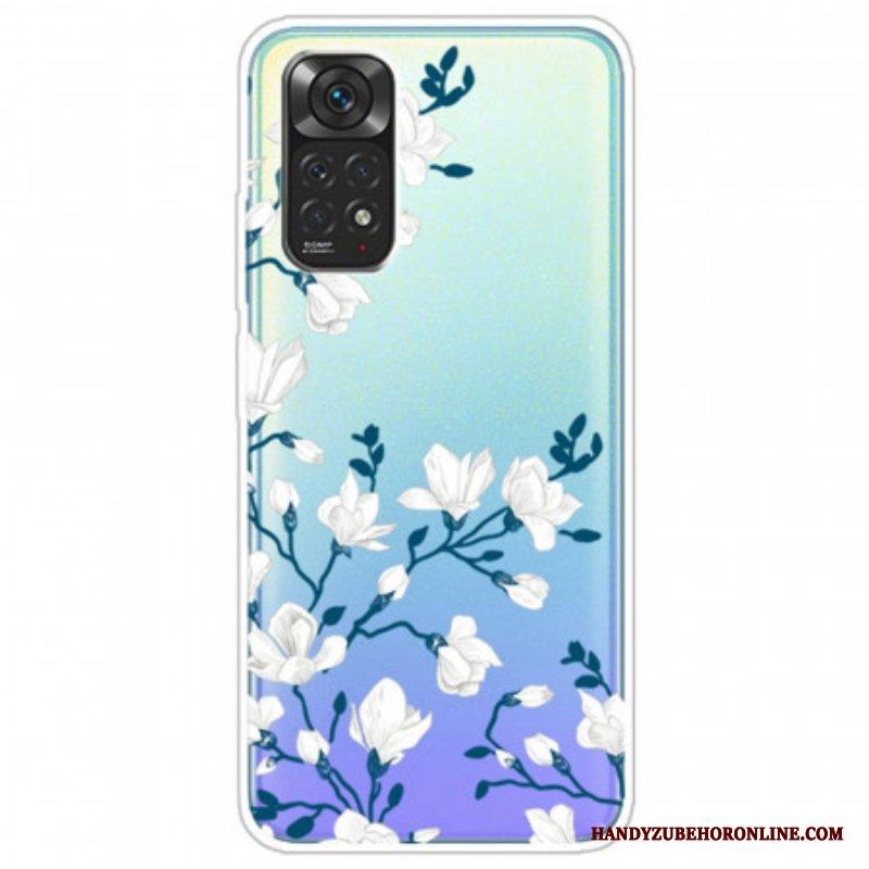 Skal Xiaomi Redmi Note 11 Pro / 11 Pro 5G Vita Blommor