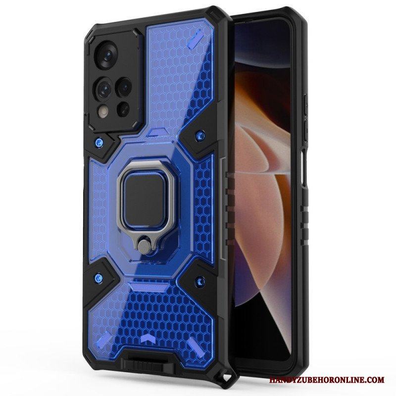 Skal Xiaomi Redmi Note 11 Pro Plus 5G Honeycomb Med Ring