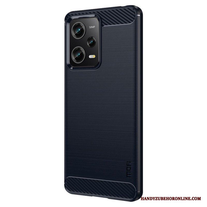 Skal Xiaomi Redmi Note 12 Pro Mofi Borstad Kolfiber