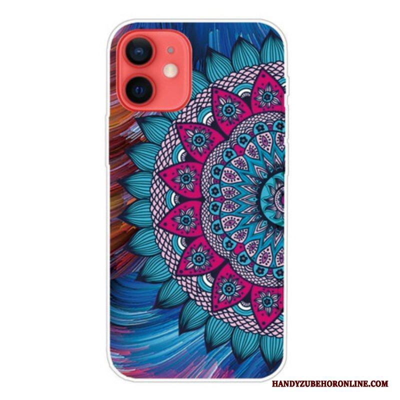 Skal iPhone 13 Mini Färgglada Mandala