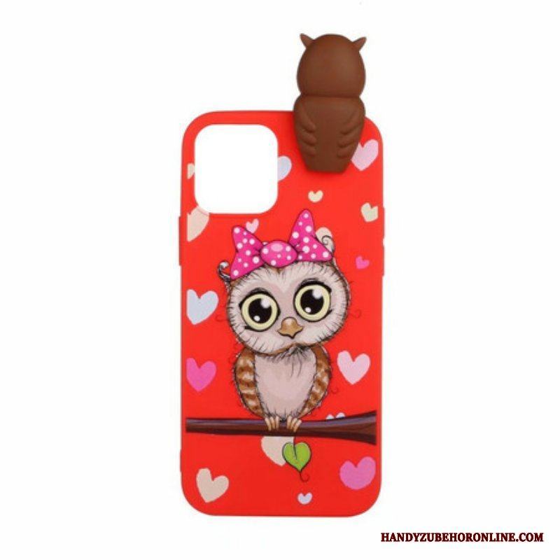 Skal iPhone 13 Mini Miss Owl 3d