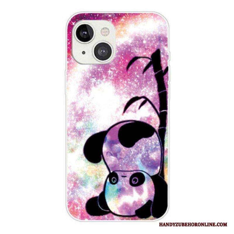 Skal iPhone 13 Mini Panda Och Bambu