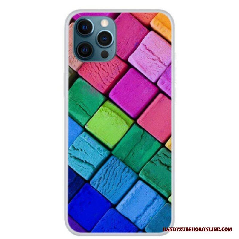 Skal iPhone 13 Pro Färgade Kuber