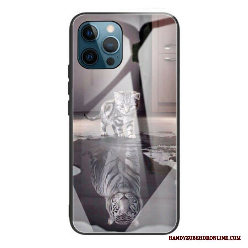 Skal iPhone 13 Pro Kitten Dream Härdat Glas