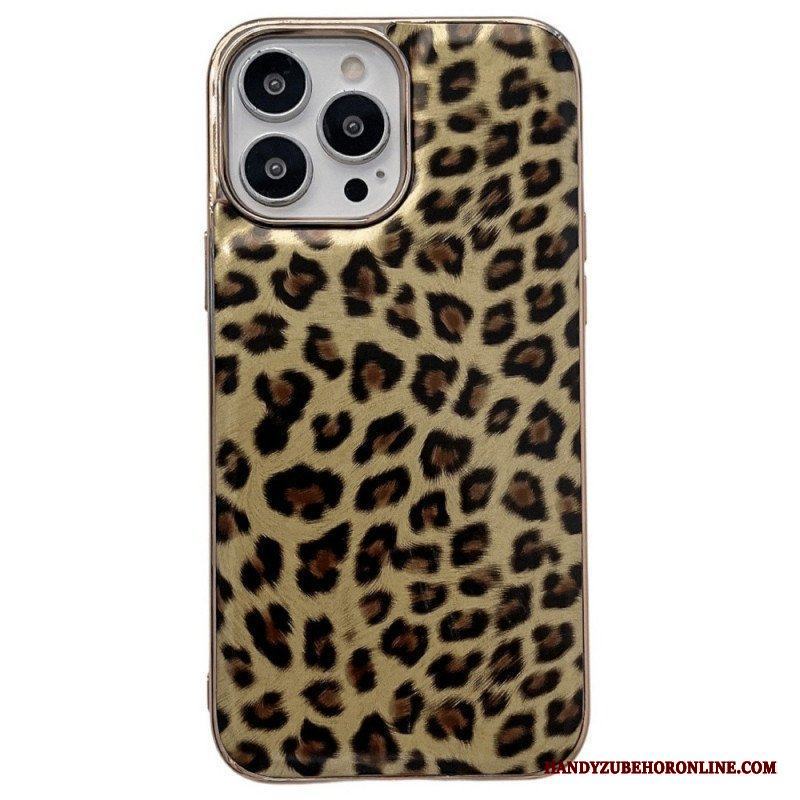 Skal iPhone 14 Leopardhudeffekt