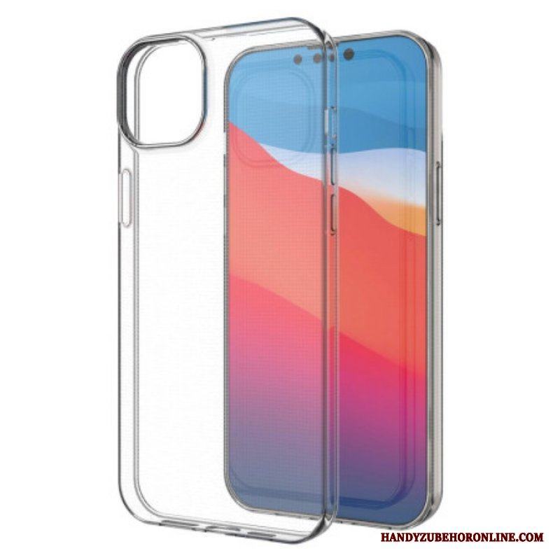 Skal iPhone 14 Plus Transparent Anti-gulning