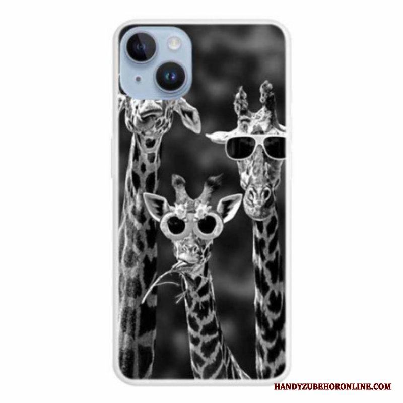 Skal iPhone 15 Plus Giraffer Inkognito