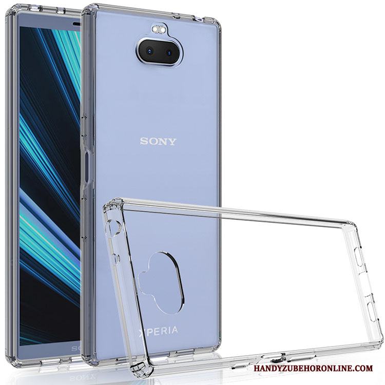 Sony Xperia 10 Plus Skal Telefon Härdning Transparent Kreativa Silikon Mjuk Fodral