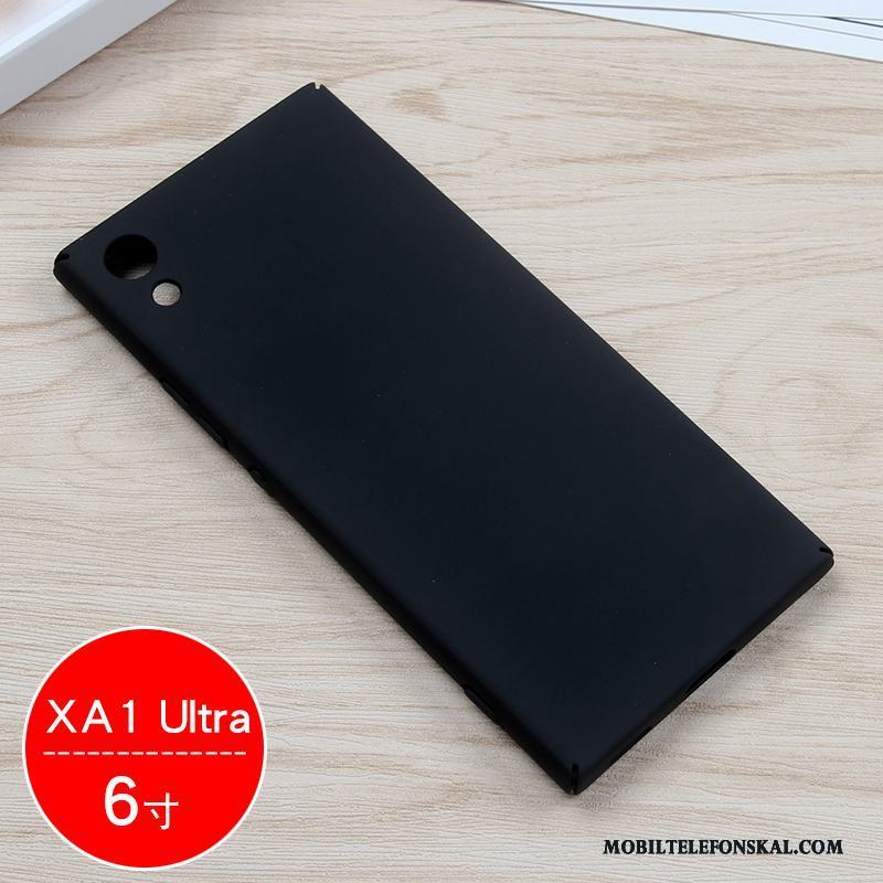 Sony Xperia Xa1 Ultra Skal Röd Hängsmycken Skydd Svart Fodral Telefon