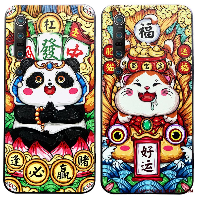 Xiaomi Mi 10 Pro Skal Kreativa Vacker Silikon Liten Tecknat Fodral Mjuk