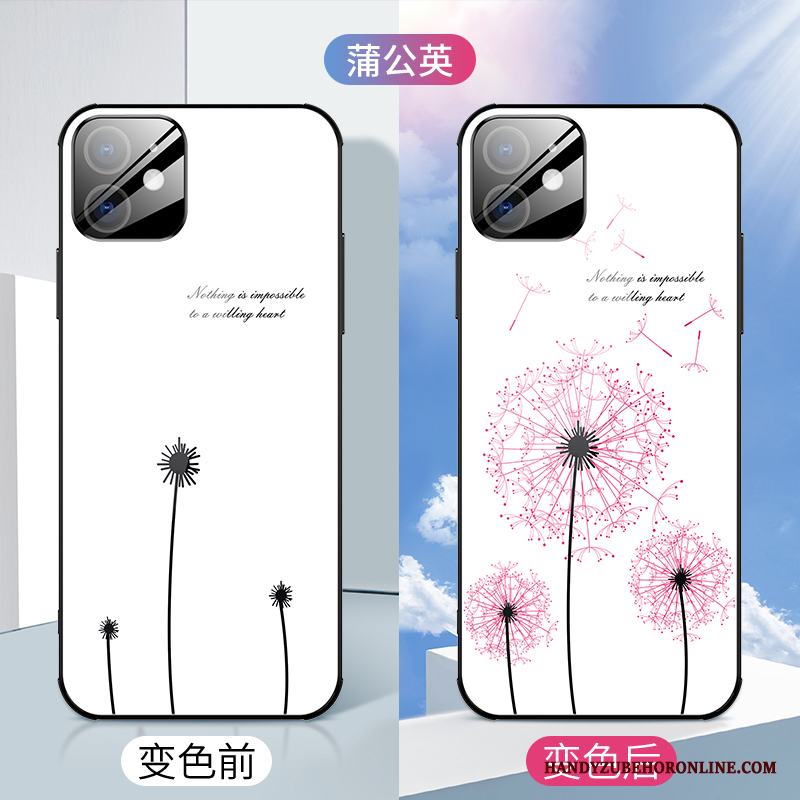 iPhone 12 Mini Skal Net Red All Inclusive Högt Utbud Fallskydd Ny Blommor Kreativa