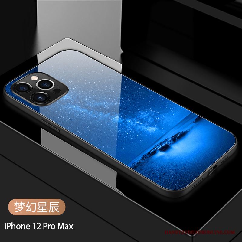 iPhone 12 Pro Max Par Rektangel Stjärna Glas Fallskydd Trend Varumärke Skal Telefon