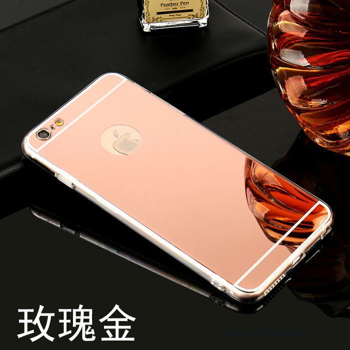 iPhone 4/4s Fallskydd Fodral Rosa Guld Skal Silikon Trend Telefon