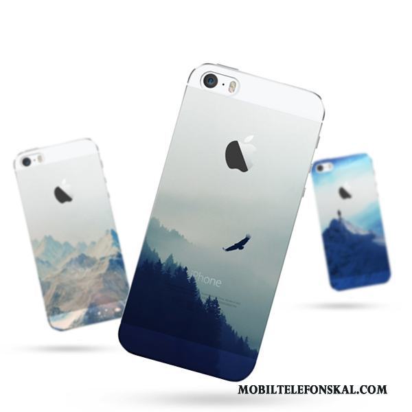 iPhone 5/5s Transparent Kreativa Frame Konst Trend Skal Telefon Enkel