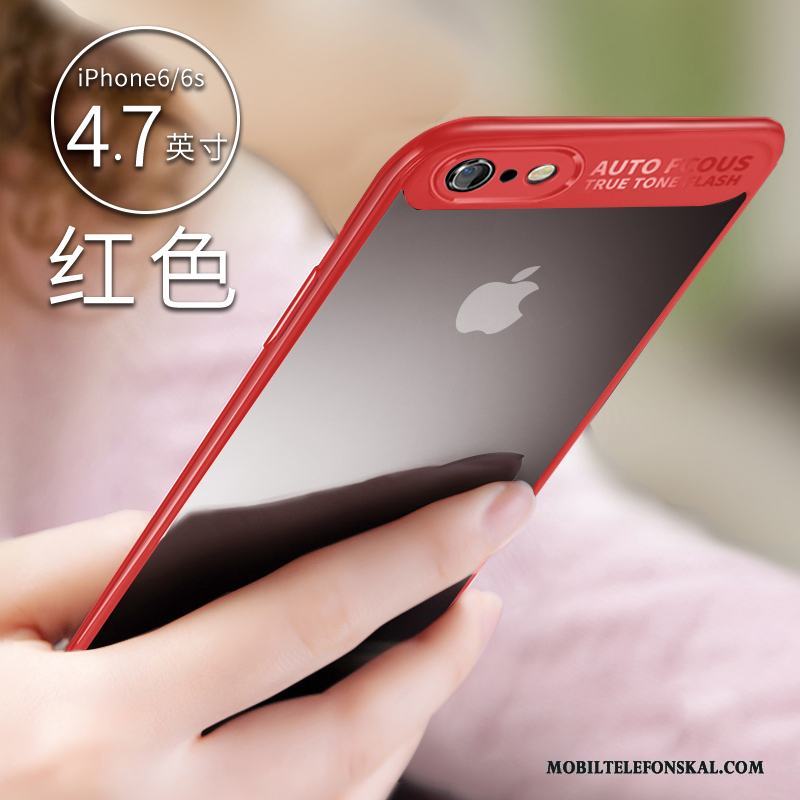 iPhone 6/6s All Inclusive Röd Skal Telefon Fodral Mjuk Tunn Fallskydd