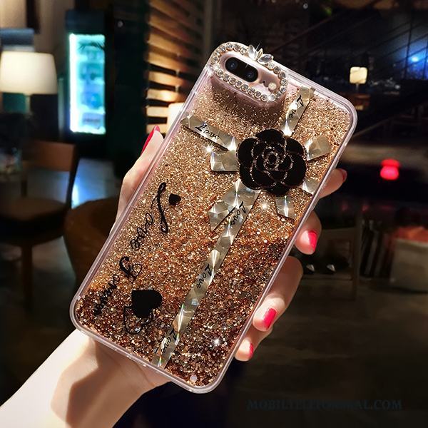 iPhone 6/6s Kreativa Silikon Strass Skal Telefon Lyxiga Fallskydd Fodral