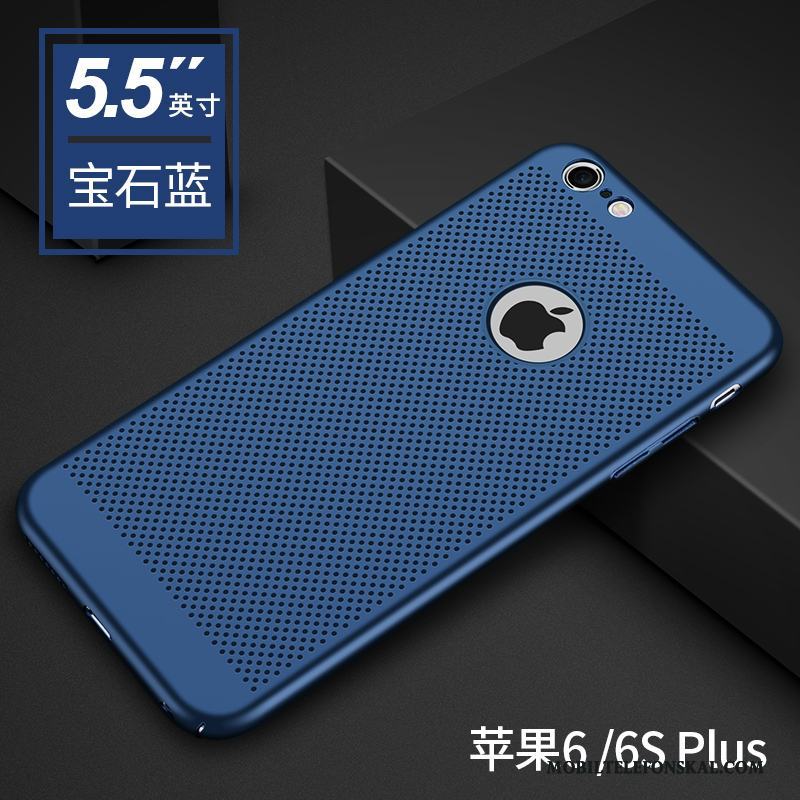 iPhone 6/6s Plus Ny Nubuck Blå All Inclusive Skal Telefon Trend Skydd