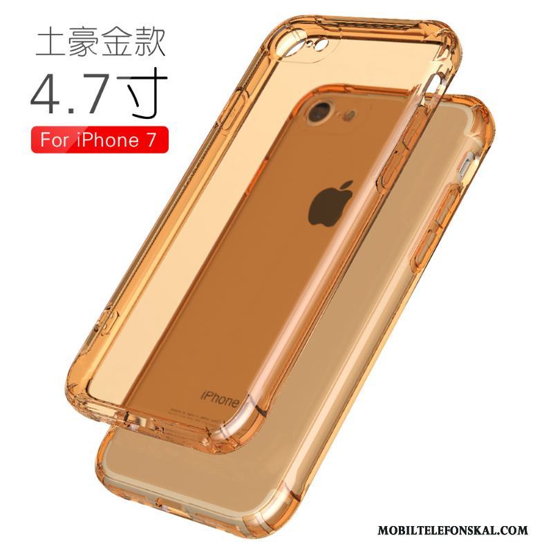 iPhone 7 All Inclusive Skal Telefon Transparent Trend Fallskydd Mjuk Silikon