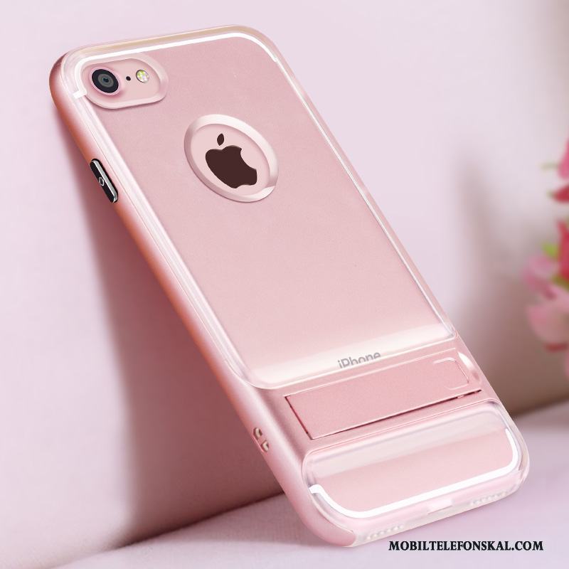 iPhone 7 Mjuk Skal Telefon Fodral Personlighet Support Rosa Skydd