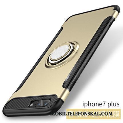 iPhone 7 Plus Fodral Ny Guld Ring Trend Skal Telefon Personlighet