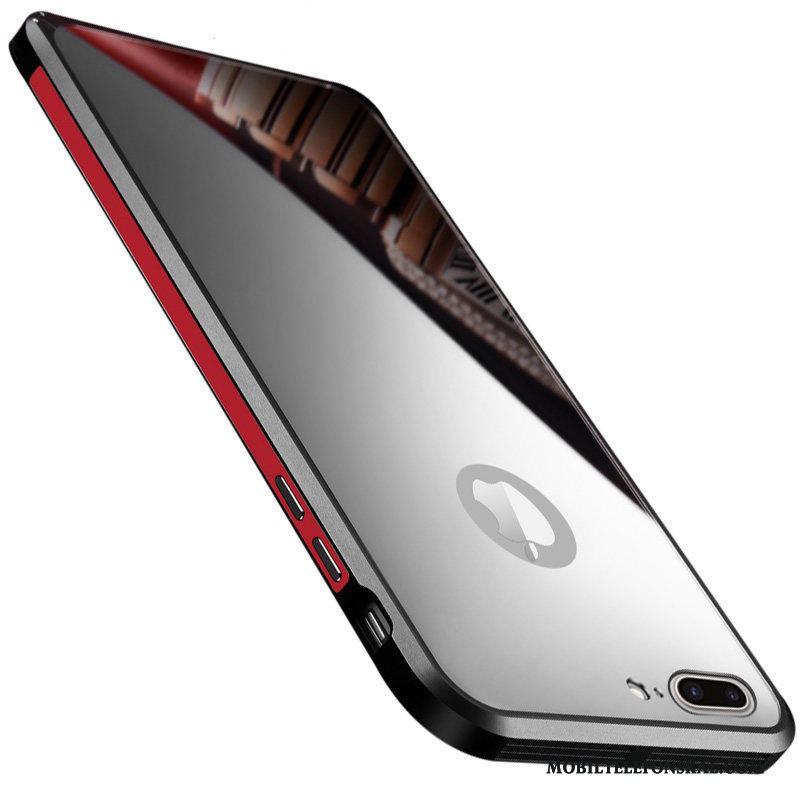 iPhone 7 Skal Fodral Fallskydd Slim Frame Spegel Trend Metall