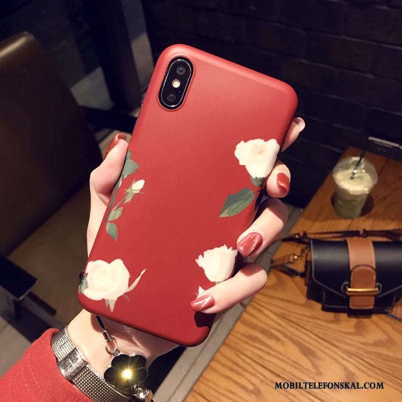 iPhone 8 Plus Mjuk Trend Enkel Fallskydd Skal Telefon Silikon Fodral