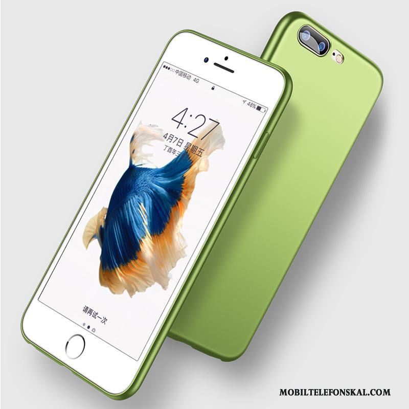 iPhone 8 Plus Nubuck Slim Grön Skal Telefon Ny Mjuk Fodral