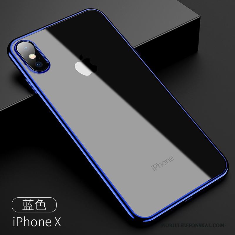 iPhone X Fallskydd Transparent All Inclusive Trend Fodral Skal Telefon Silikon