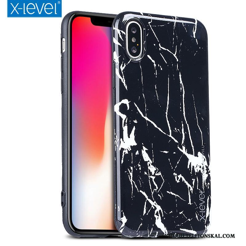 iPhone X Skydd Skal Silikon Fallskydd Telefon Fodral Kreativa